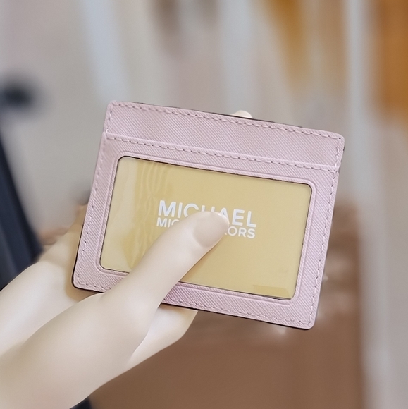 ⚠️LAST 1⚠Michael Kors Jet Set LG Card Holder Wallet Pink - Picture 2 of 5
